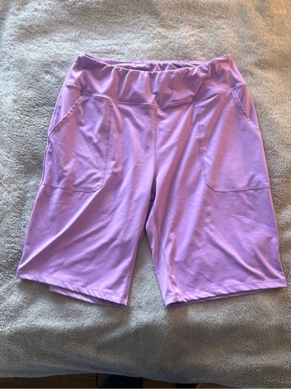 Bundle Liberty Pro Women's Purple and Magenta Bike Shorts - Medium - Picture 7 of 12